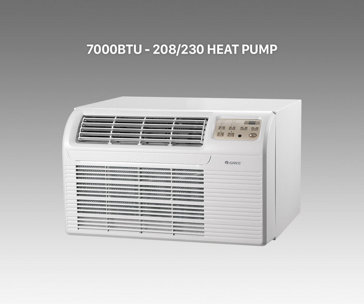 Gree T2600 7000 Btu Through The Wall Air Conditioner Agh Hospitality Supplies