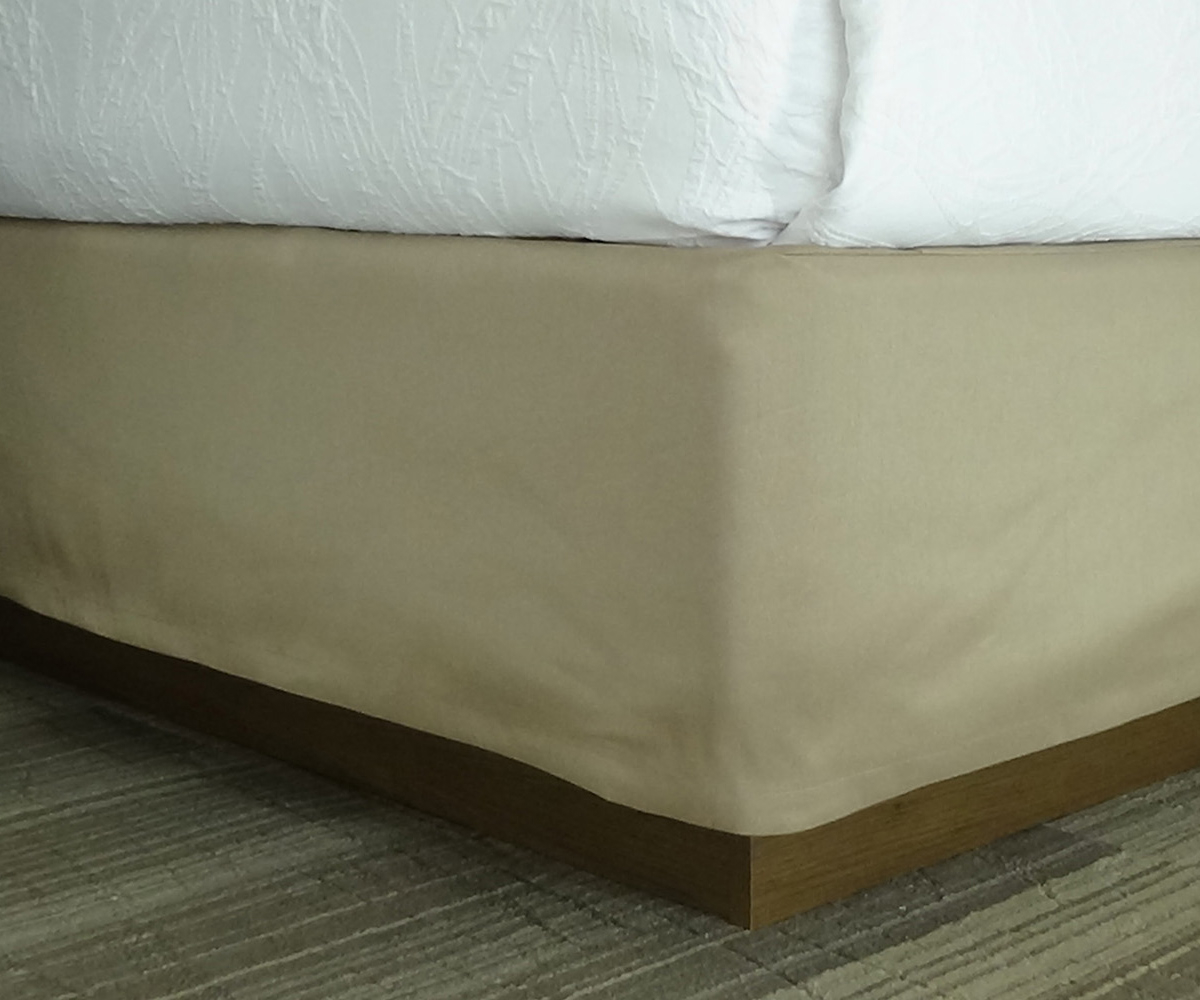 Ontbering Praten voor eeuwig Box Spring Cover Tan Color | Hotel Bedding Collection | AGH - Hospitality  Supplies